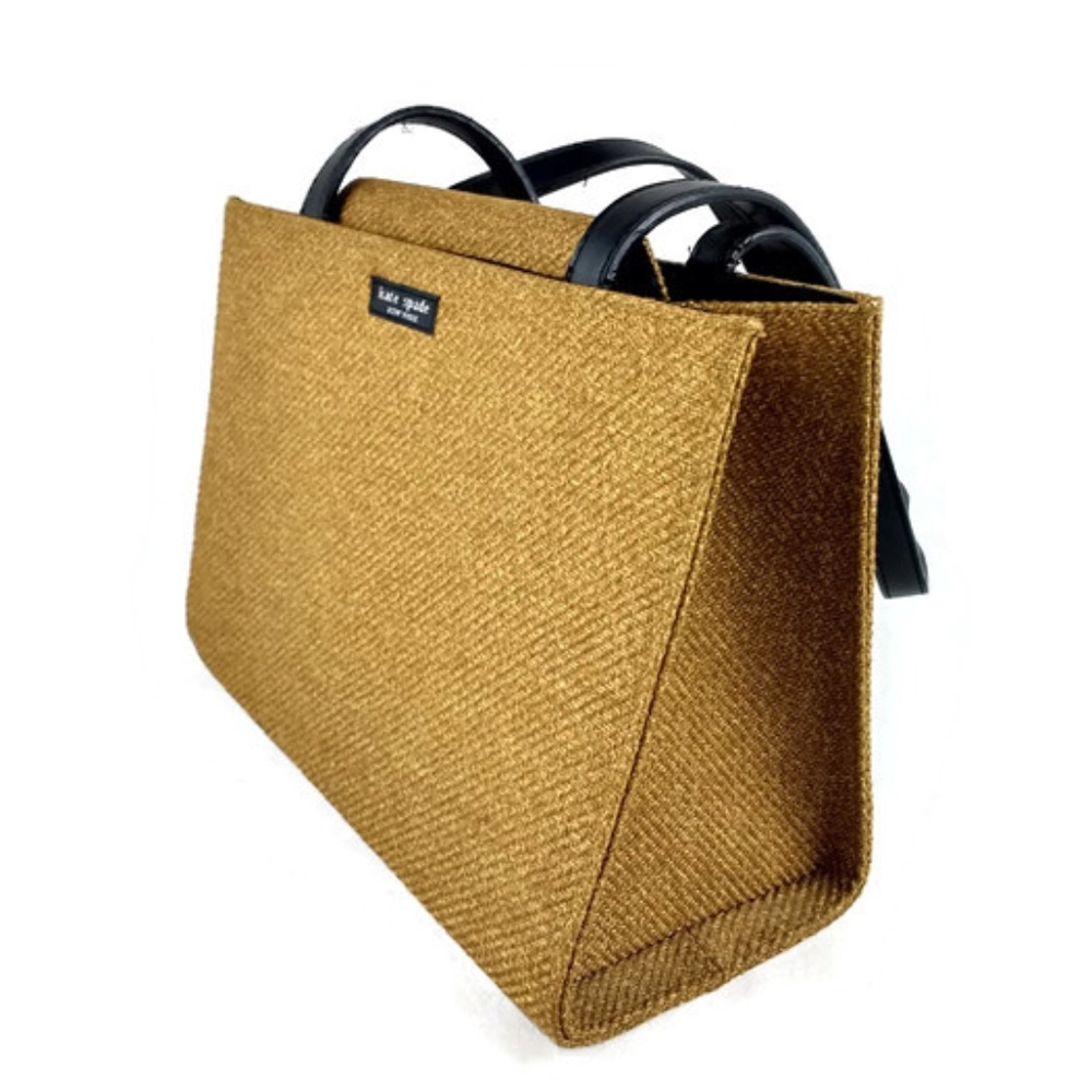 Kate Spade Brown Fabric Purse Handbag